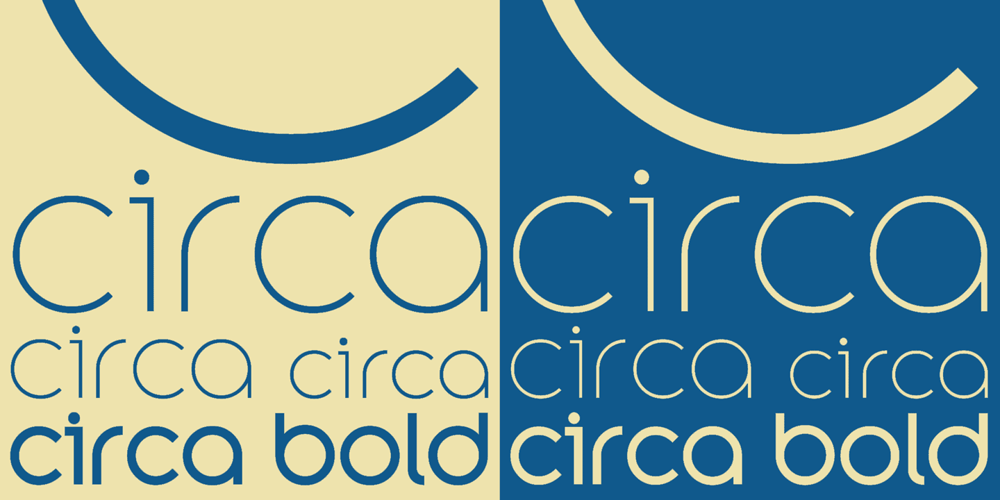 Circa font