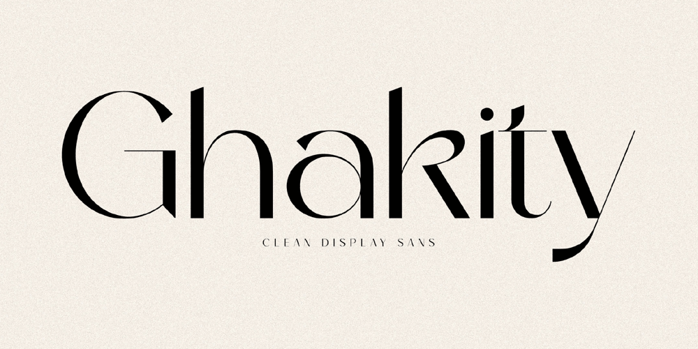 Ghakity font
