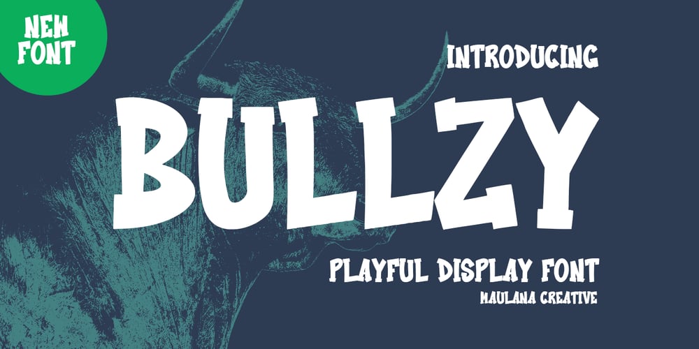 Bullzy font