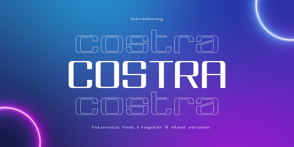 Costra font