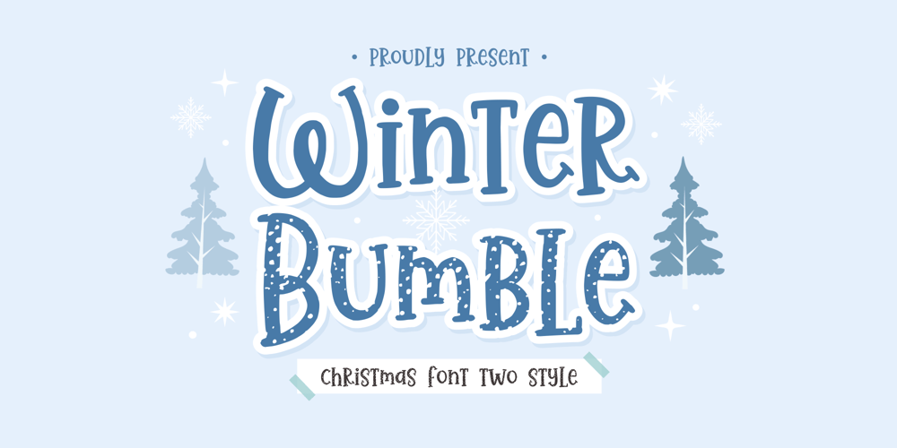 Winter Bumble font