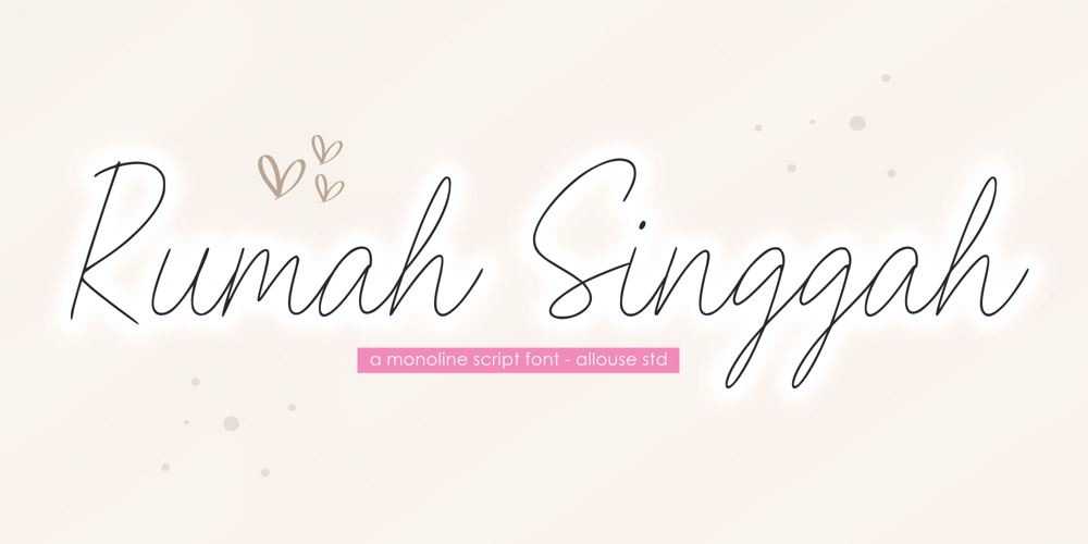 Rumah Singgah font