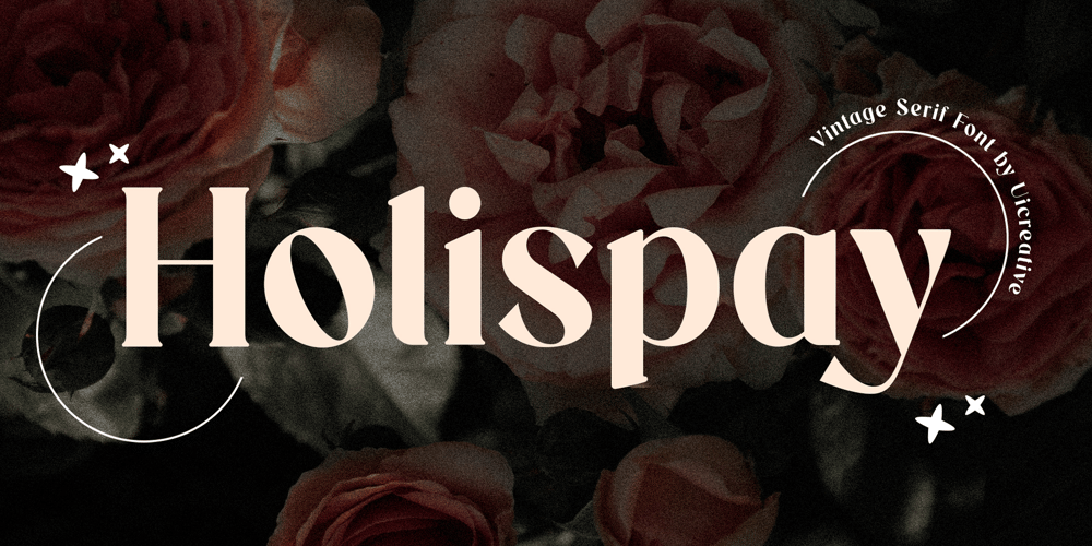 Holispay font