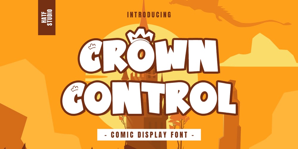 Crown Control font