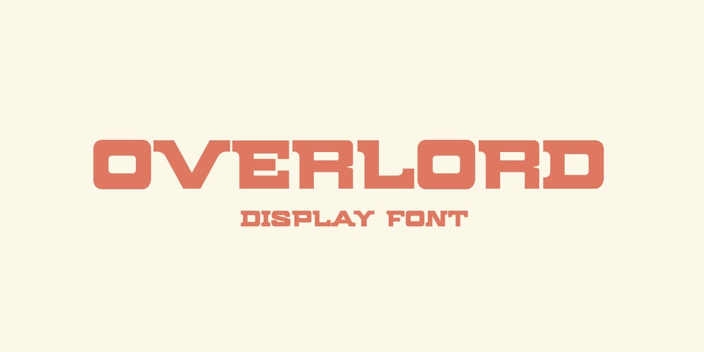 Overlord font