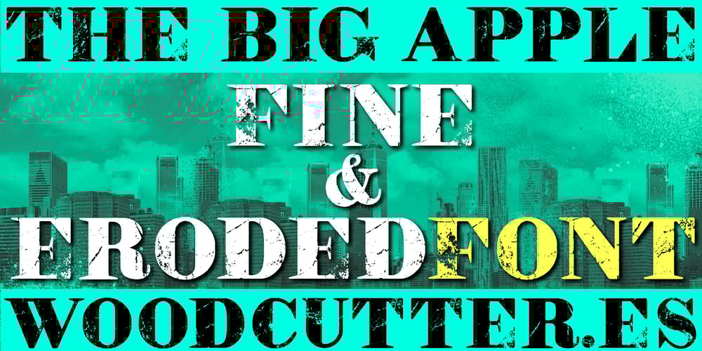 The Big Apple font
