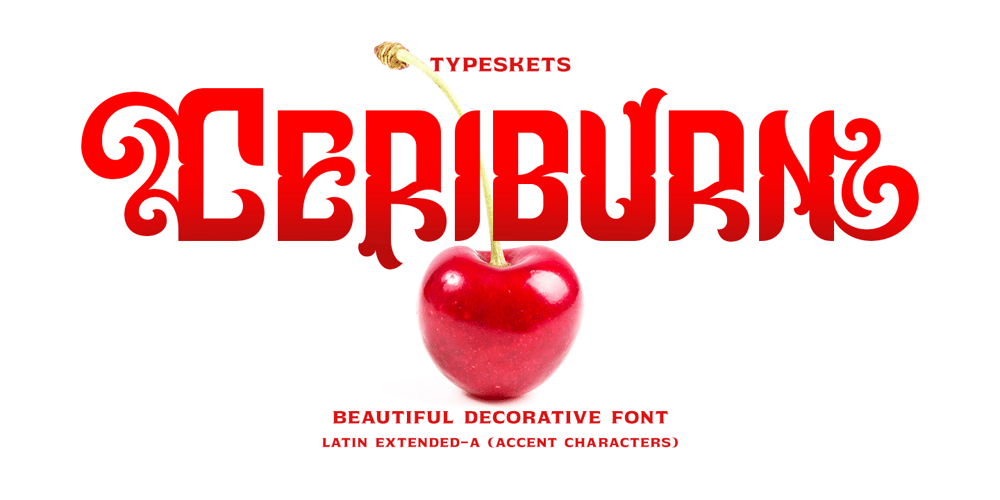 Ceriburn font