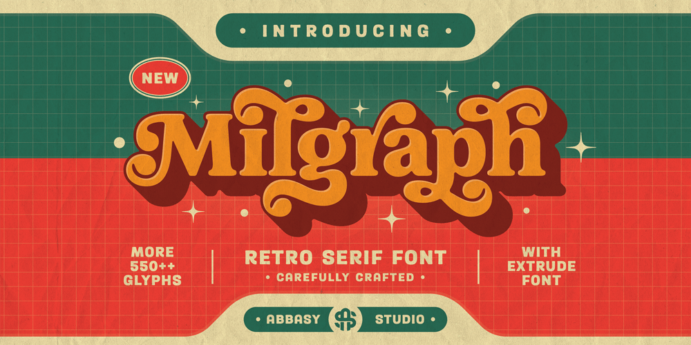 Milgraph font