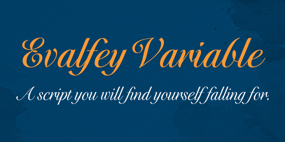 Evalfey Variable font