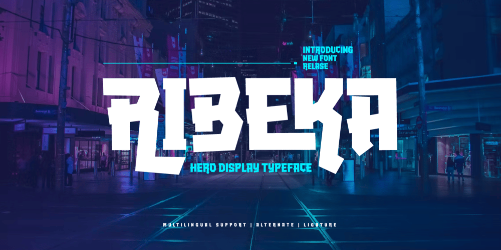Ribeka font