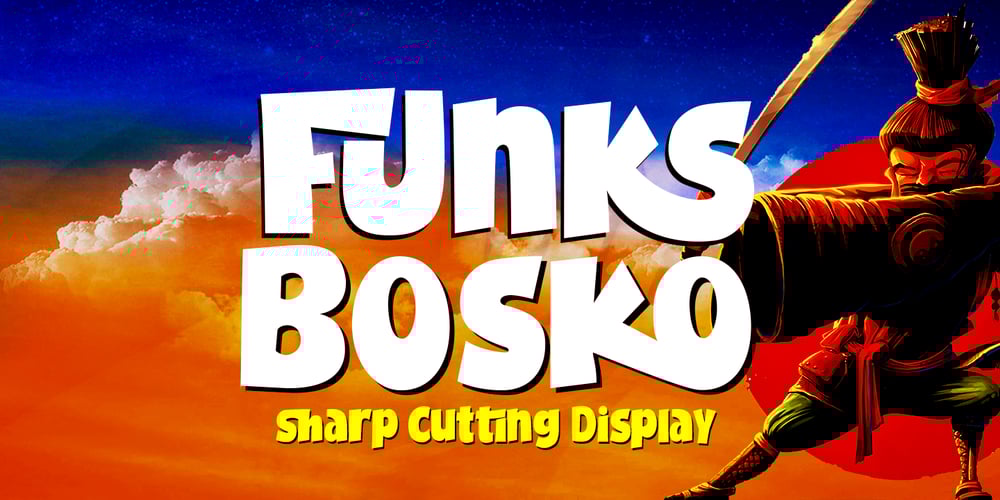 Funks Bosko font
