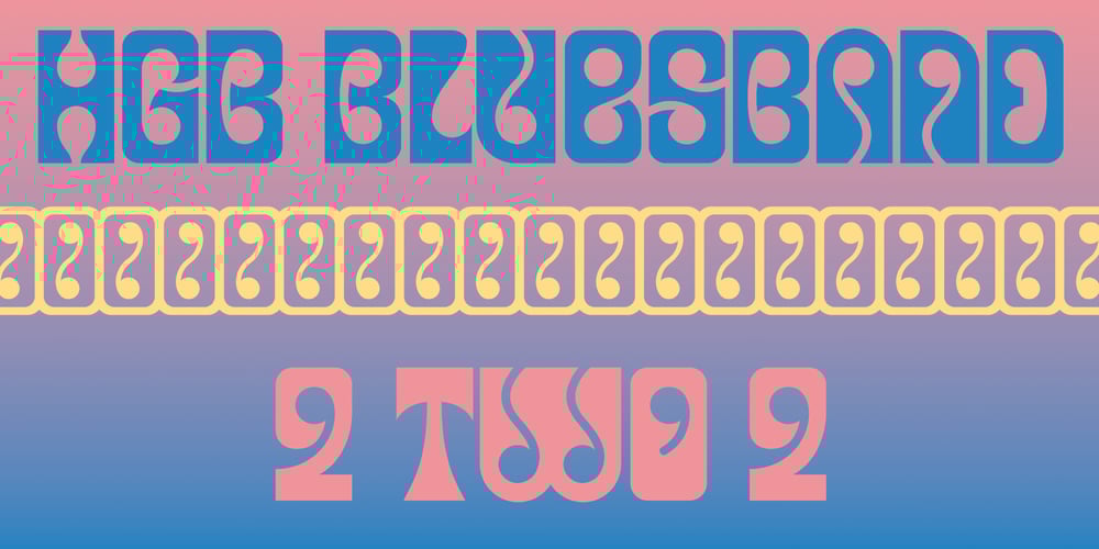 HGB Bluesband Two font