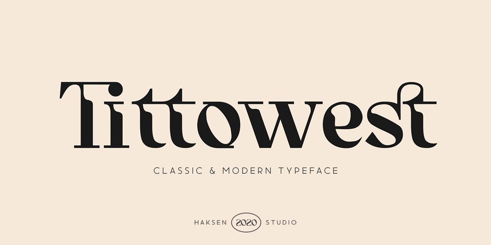 Tittowest font