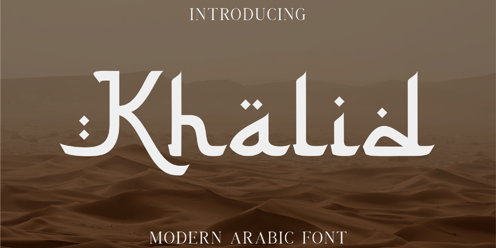 Khalid font
