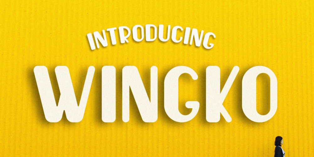 Wingko font