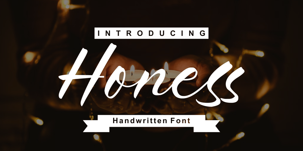 Honess font