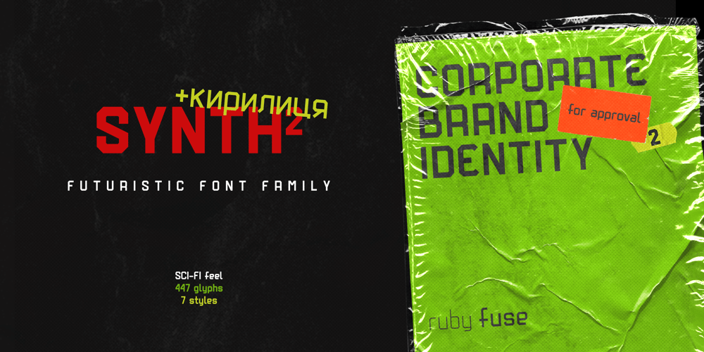 Synth2 font