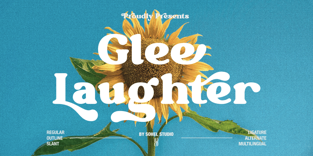 Glee Laughter font
