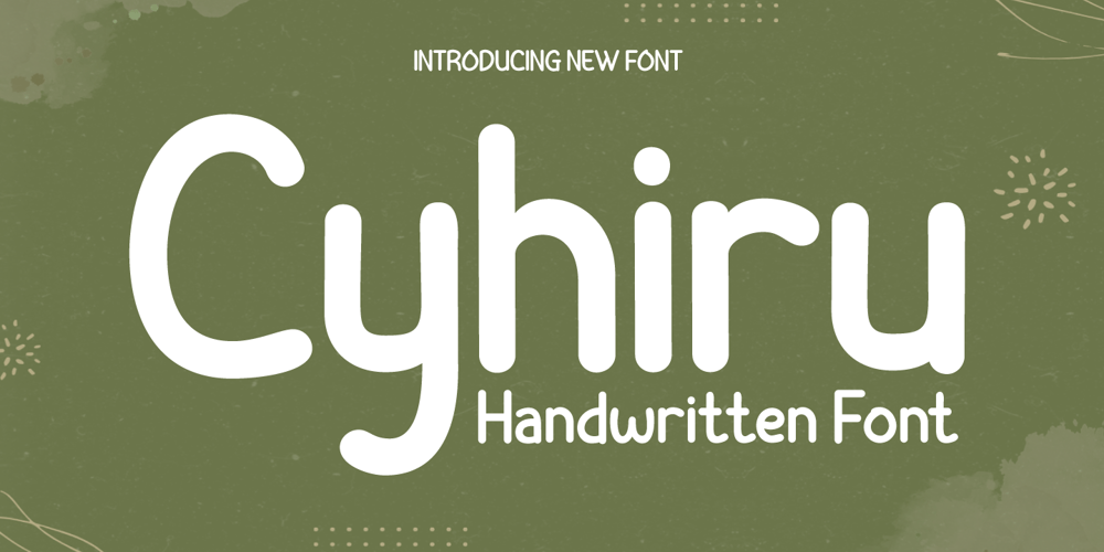 Cyhiru font