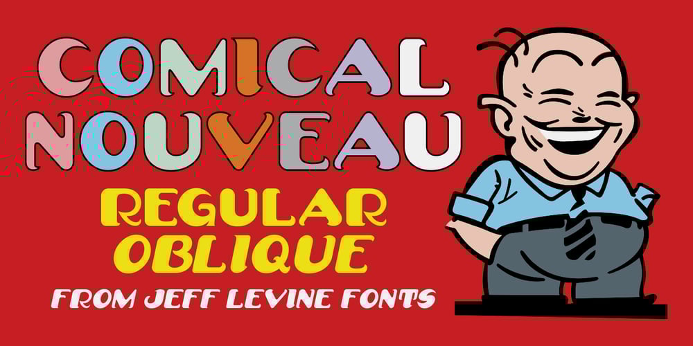 Comical Nouveau JNL font