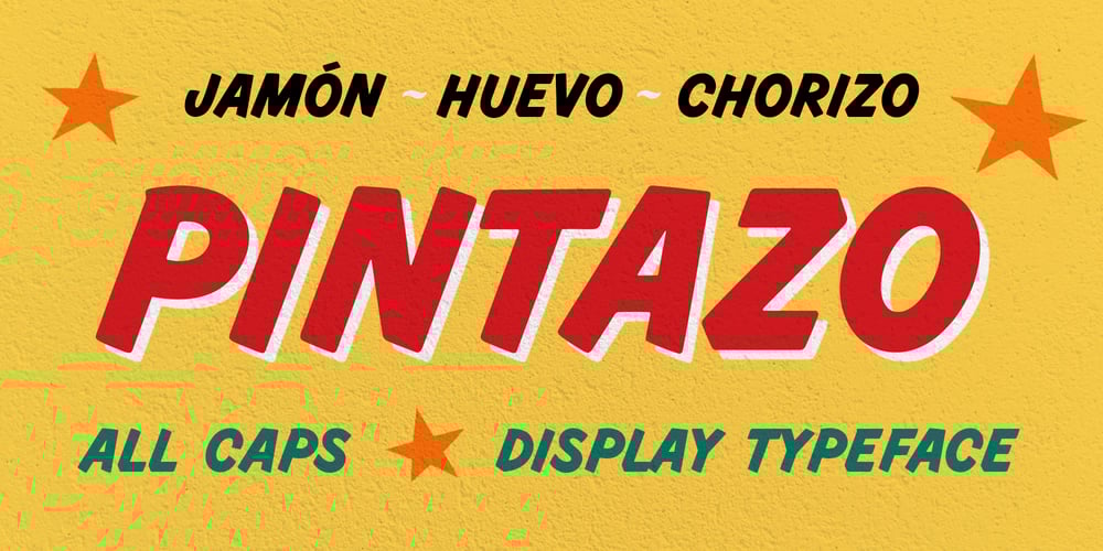 Pintazo font