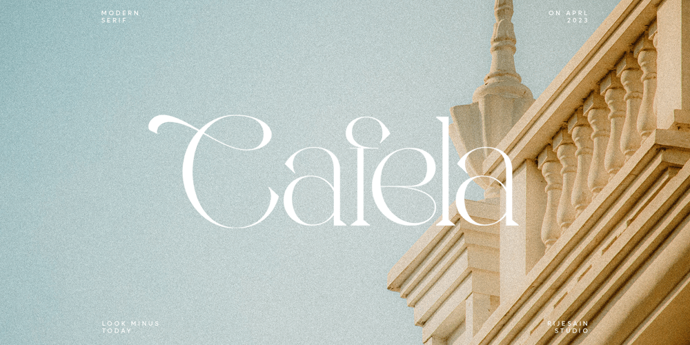 Cafela font