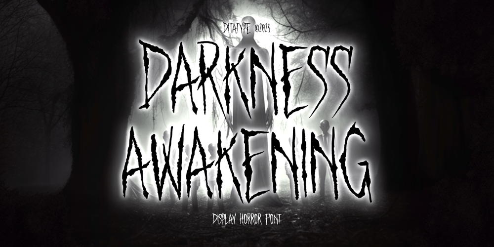 Darkness Awakening font