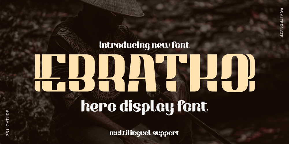 EBRATHO font