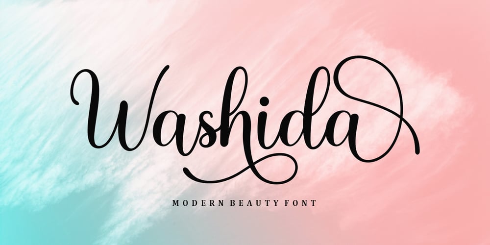 Washida font