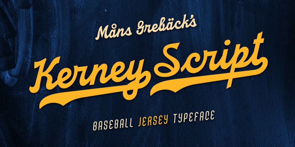 Kerney Script font