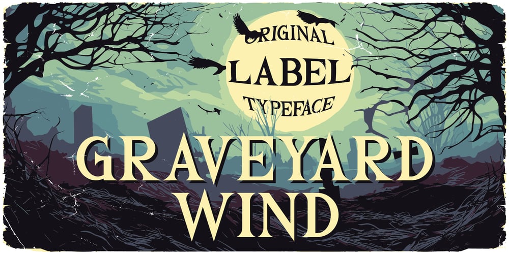 Graveyard Wind font