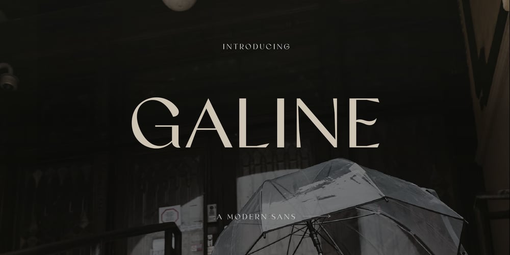 Galine font