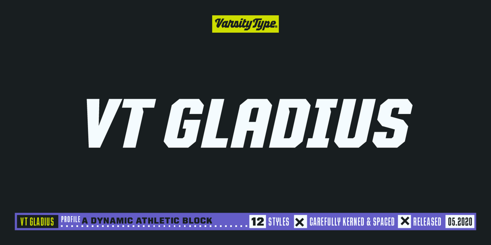 VTF Gladius font