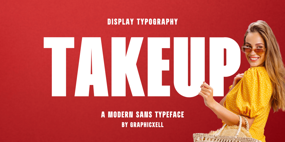 Takeup font