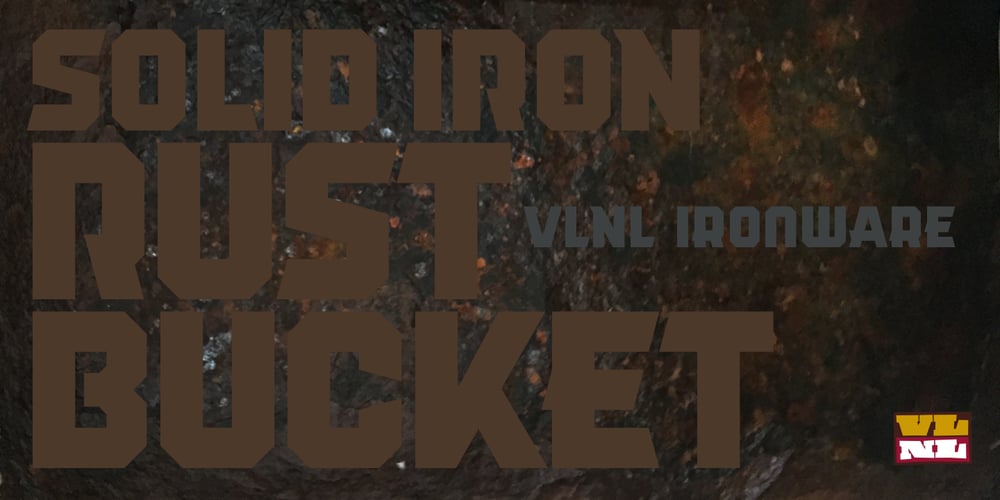 VLNL Ironware font
