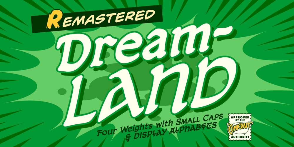 Dreamland font