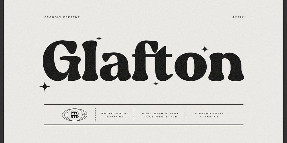Glafton PS font
