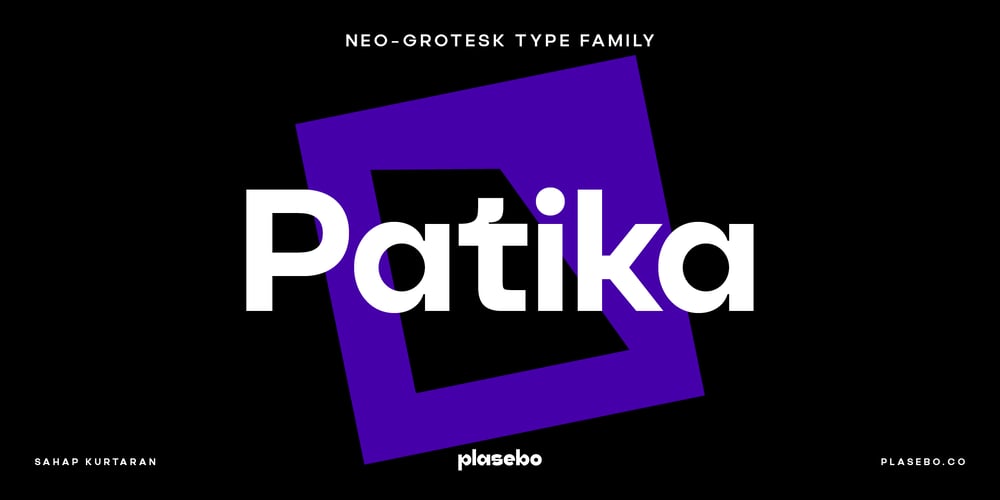 Patika font