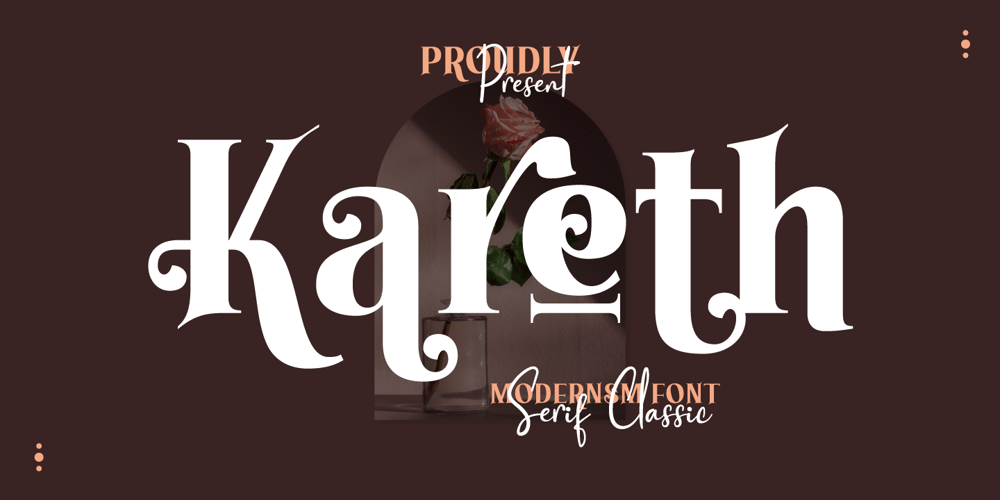 Kareth font