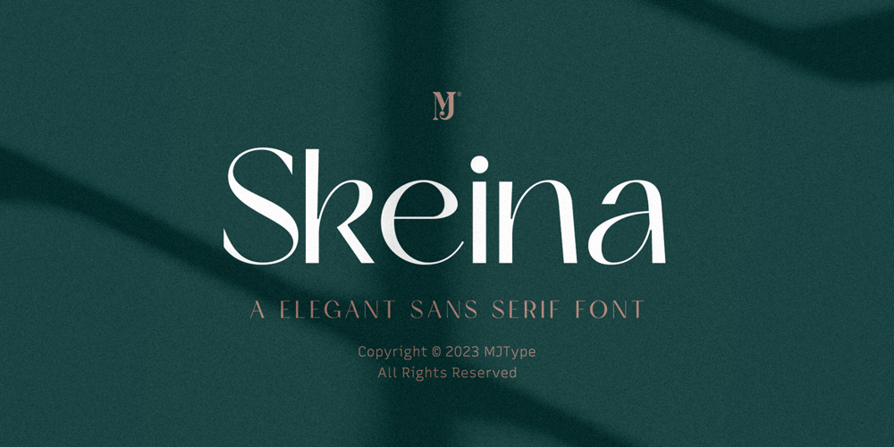 Skeina font