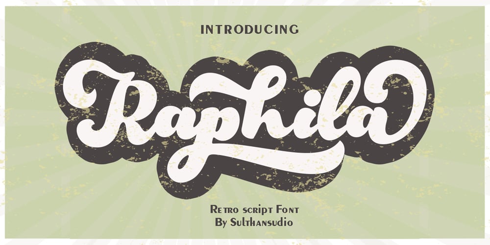 Raphila font