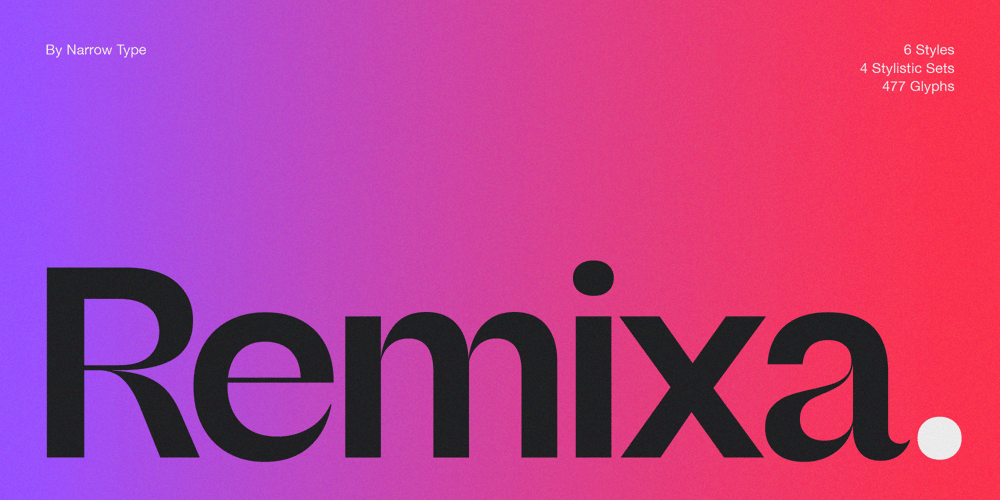 Remixa font
