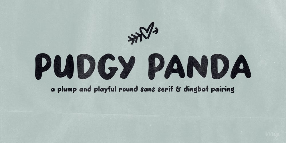 Pudgy Panda font