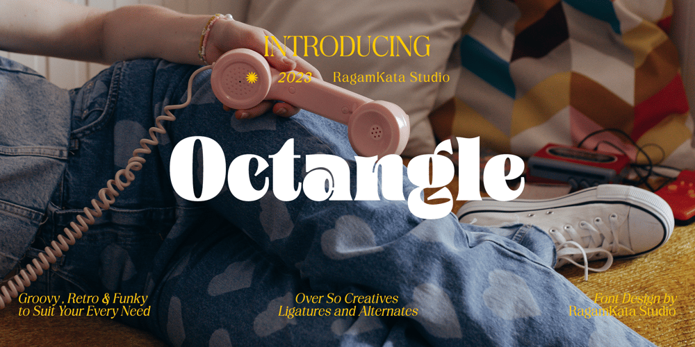 Octangle font