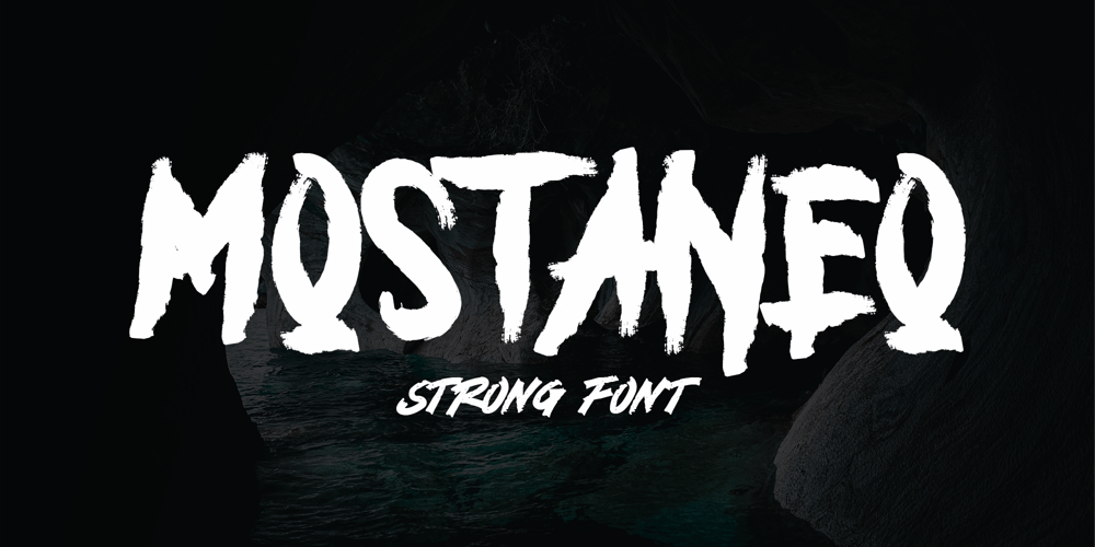 Mostaneo font