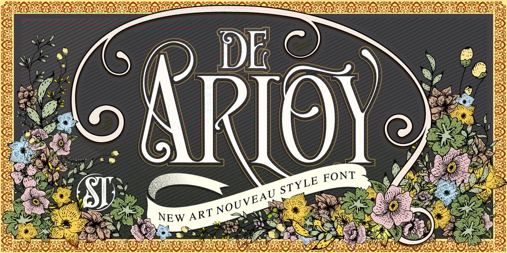 De Arloy font