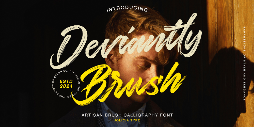 Deviantly Brush font