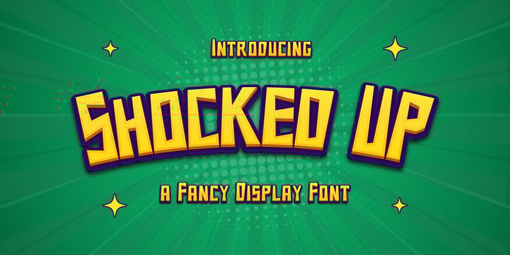 Shocked Up font