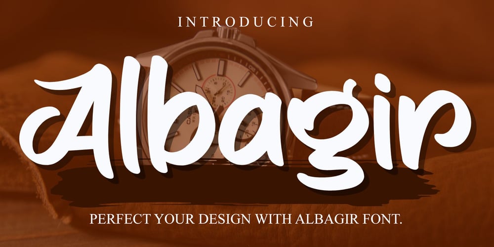 Albagir font