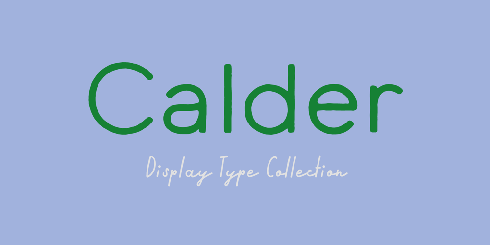 Calder font